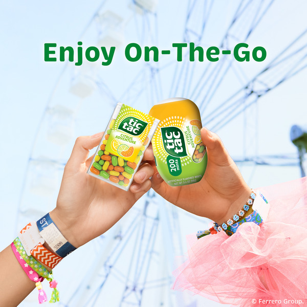 Tic Tac Citrus Adventure, On-the-Go Pocket-Sized Mints, 100 pieces, 1.7 oz Single Pack - Image 4
