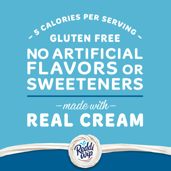 Reddi-wip Fat Free Whipped Topping Made with Real Cream - Image 3