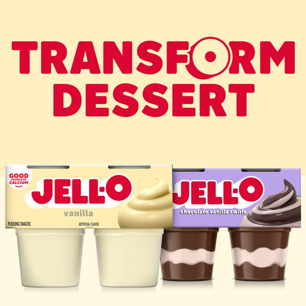 Jell-O Original Vanilla Refrigerated Pudding Cup Snacks - Image 5
