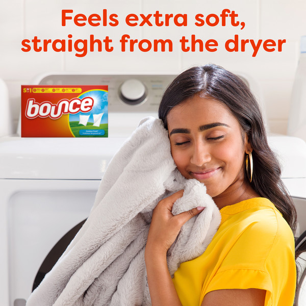 Bounce Dryer Sheets, Outdoor Fresh - Image 8