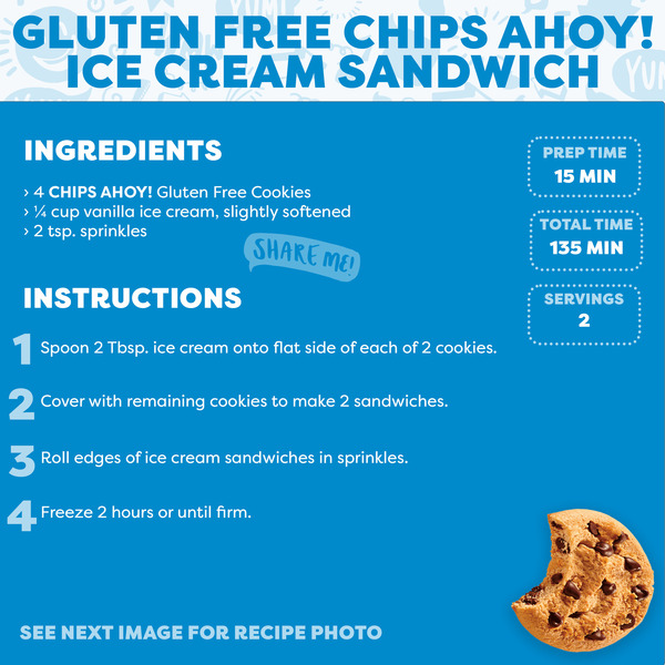 CHIPS AHOY! Original Gluten Free Chocolate Chip Cookies 9.31 oz - Image 4