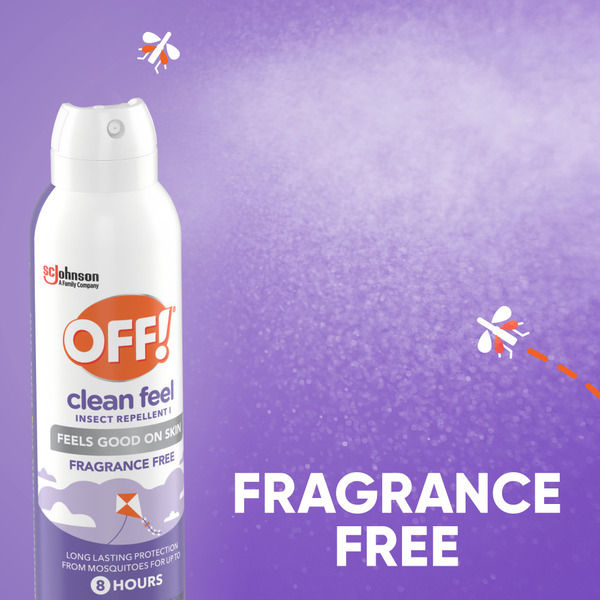 OFF!® Clean Feel Picaridin Insect Repellent Aerosol - Image 6