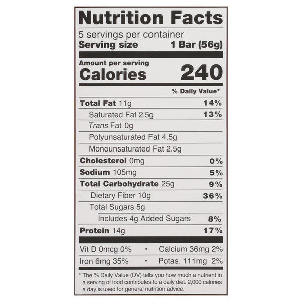 Aloha Protein Bars, Organic, Chocolate Chip Cookie Dough - Image 6