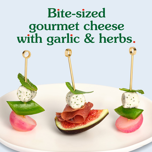 Boursin Gournay Style Garlic & Fine Herbs Cheese Bites - Image 2