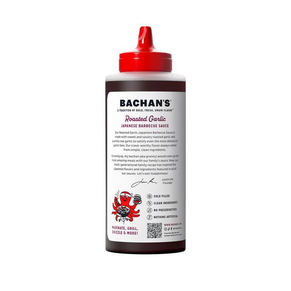 Bachan's Roasted Garlic Japanese Barbecue Sauce - Image 3