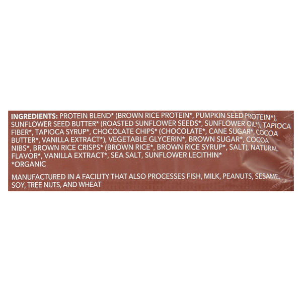 Aloha Protein Bars, Organic, Chocolate Chip Cookie Dough - Image 6