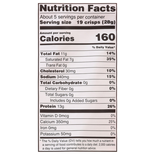 ParmCrisps Oven-Baked Four Cheese Snack Value Size - Image 6