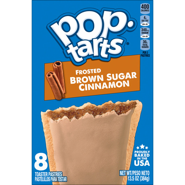 Pop-Tarts Frosted Brown Sugar Cinnamon Toaster Pastries, Breakfast Foods, 8 Count - Image 9