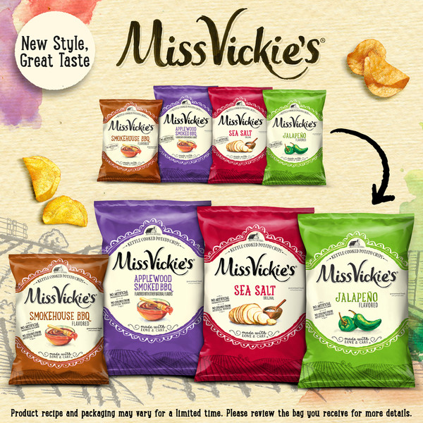 Miss Vickie's Kettle Cooked Potato Chips Sea Salt Original - Image 4