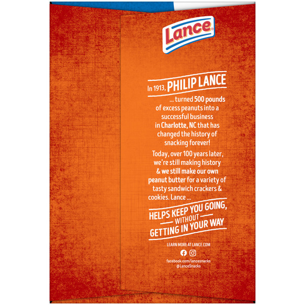 Lance Peanut Butter Sandwich Crackers - Image 2