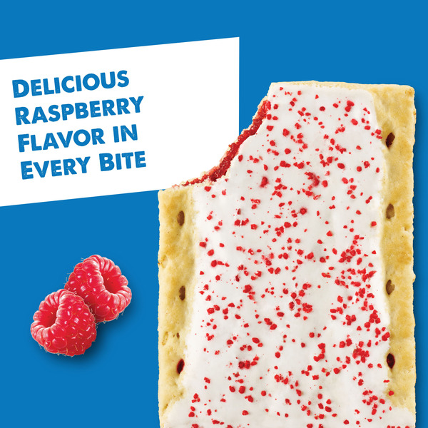 Pop-Tarts Frosted Raspberry Toaster Pastries, Breakfast Foods, 8 Count - Image 4