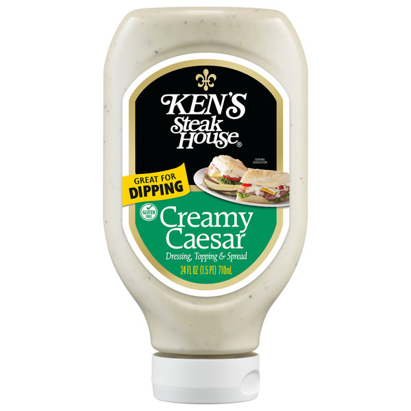 Ken's Steak House Creamy Caesar Dressing, Topping & Spread - Image 3