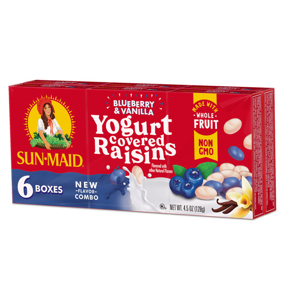 Sun-Maid Blueberry & Vanilla Yogurt Covered Raisins - Image 4