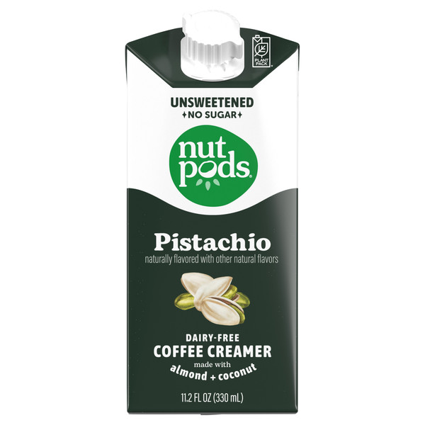 nutpods Dairy-Free Unsweetened Pistachio Coffee Creamer