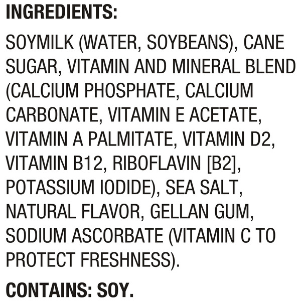 Silk Soy Milk, Original, Dairy Free, Gluten Free, Delicious Vegan Plant Based Milk with 5 Essential Nutrients, 64 fl oz Half Gallon - Image 2