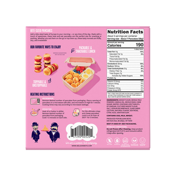 Belgian Boys Refrigerated Bite-Sized Pancakes - Image 2