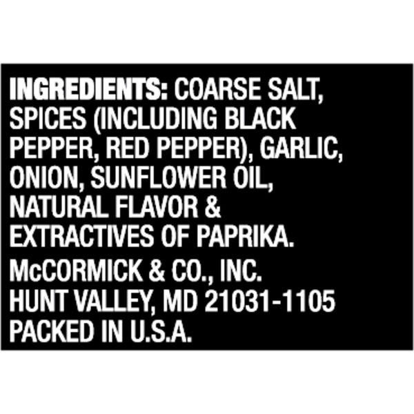 McCormick® GRILL MATES Chef Size Montreal Steak Seasoning - Image 9