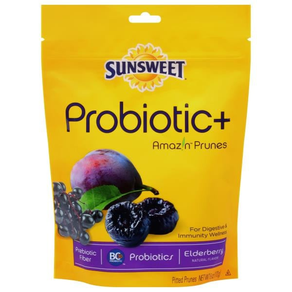 Sunsweet Probiotic+ Elderberry Prunes