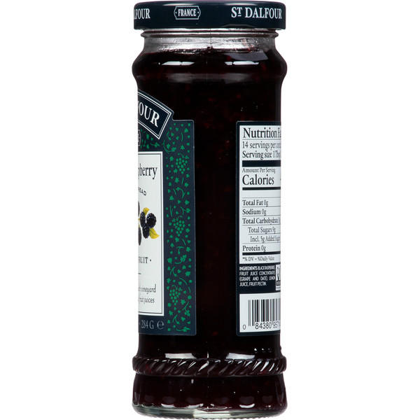 St. Dalfour Fruit Spread, Black Raspberry - Image 4
