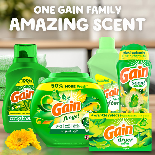 Gain Liquid Fabric Softener, Original Scent - Image 7