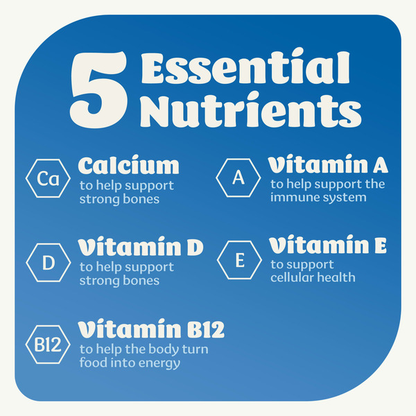 Silk Soy Milk, Original, Dairy Free, Gluten Free, Delicious Vegan Plant Based Milk with 5 Essential Nutrients, 64 fl oz Half Gallon - Image 6
