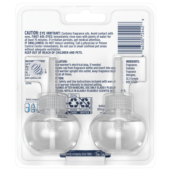 Glade PlugIns Scented Oil Refills, Air Freshener, Cashmere Woods - Image 4