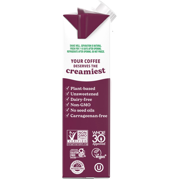 nutpods Dairy-Free Unsweetened Coffee Cake Creamer - Image 2