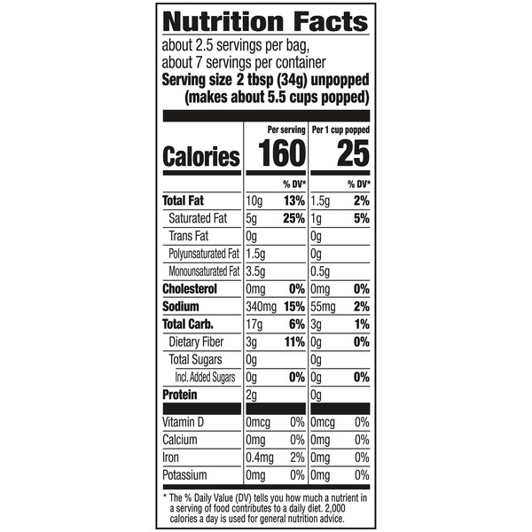 Orville Redenbacher Movie Theater Butter Popcorn, Microwave Popcorn - Image 8
