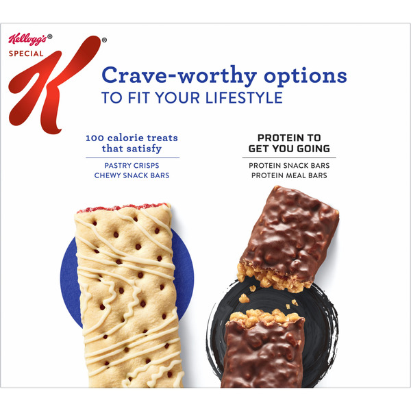 Special K Bar Kellogg's Special K Bar Blueberry Pastry Crisps, 100 Calorie Snacks, 5.28 oz, 12 Count - Image 7