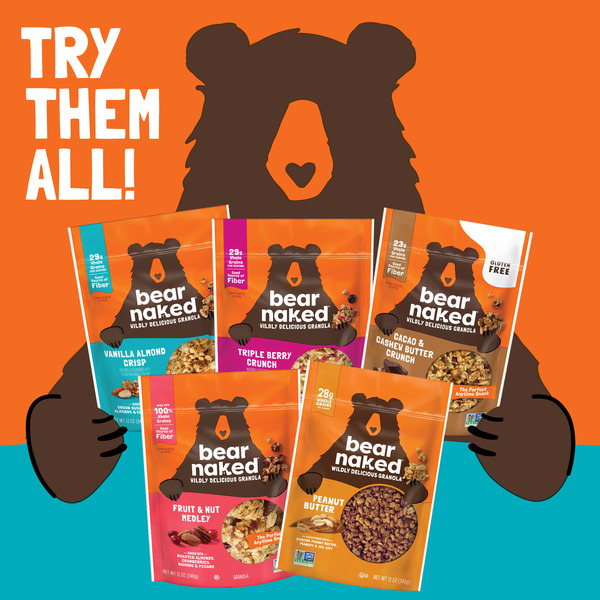 Bear Naked 100% Pure & Natural Triple Berry Crunch - Image 6