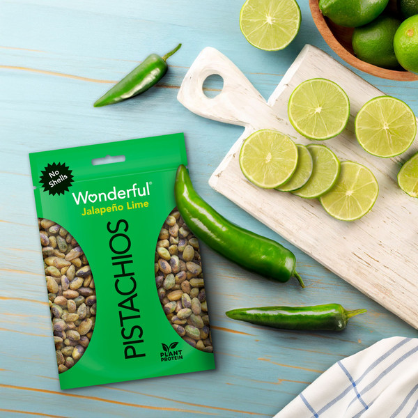 Wonderful No Shells Jalapeno Lime Pistachios - Image 5