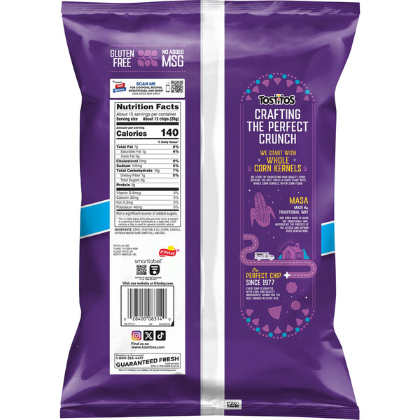 Tostitos Scoops Tortilla Chips, Original - Image 2