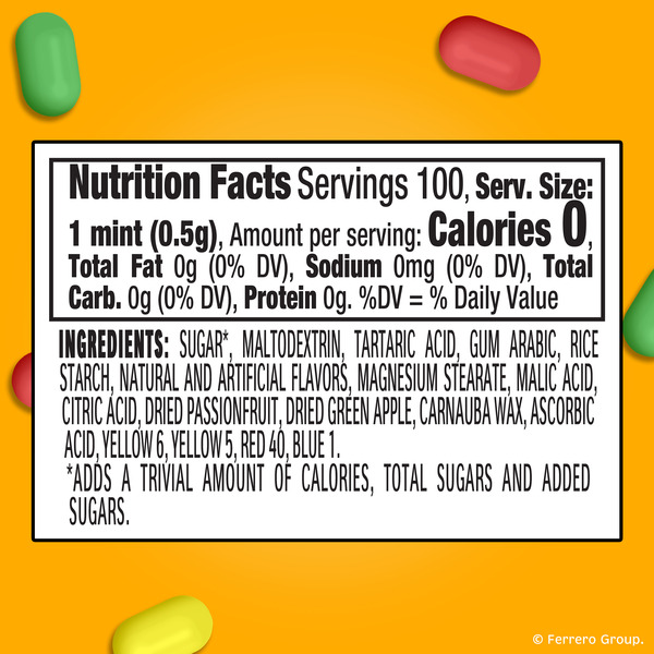 Tic Tac Fruit Adventure, On-the-Go Pocket-Sized Mints, 100 pieces, 1.7 oz Single Pack - Image 8