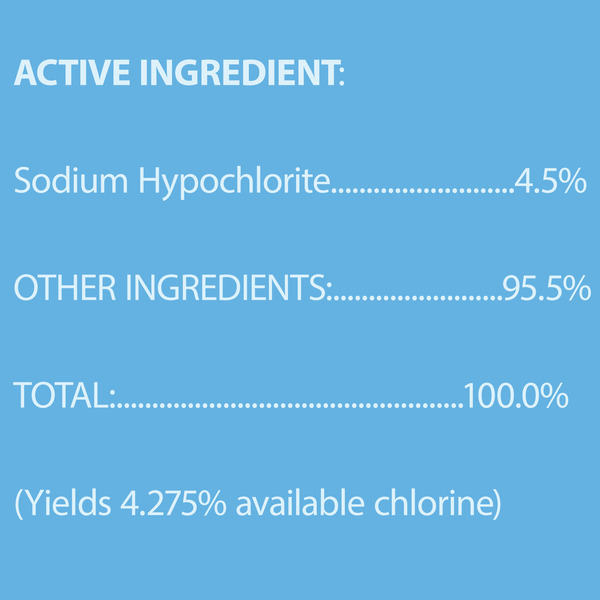 Clorox Splash-Less Bleach, Disinfecting, Kills 99.9% of Bacteria & Viruses, Regular - Image 3