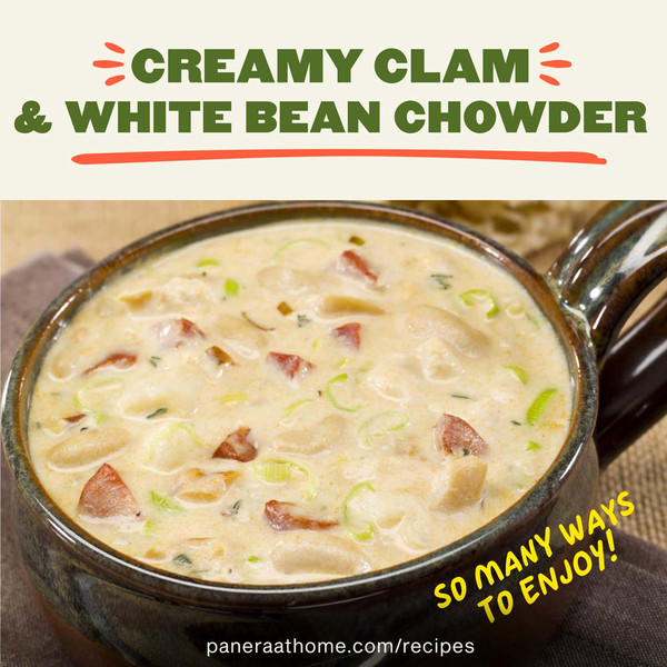 Panera Bread New England Clam Chowder Soup Cup (Gluten Free) - Image 5