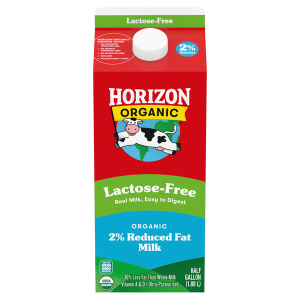 Horizon Organic Lactose-Free 2% Reduced Fat Milk
