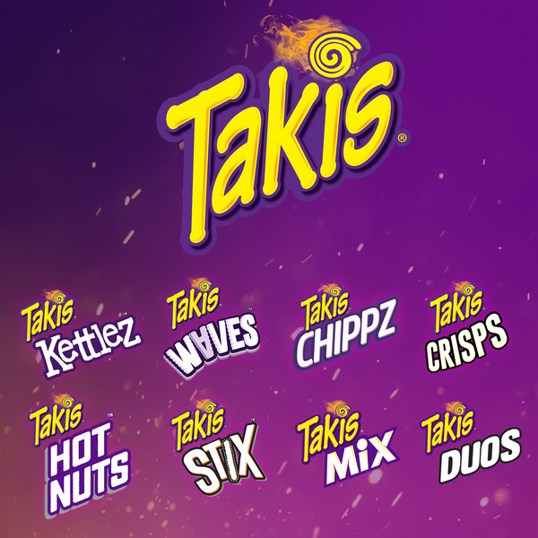 Takis Blue Heat 3.25 oz Snack Size Bag, Hot Chili Pepper Flavored Extreme Spicy Rolled Tortilla Chips - Image 7