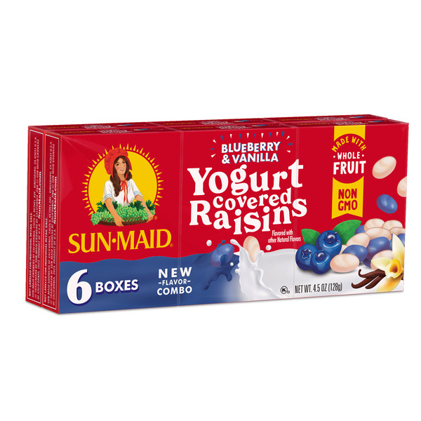 Sun-Maid Blueberry & Vanilla Yogurt Covered Raisins - Image 3