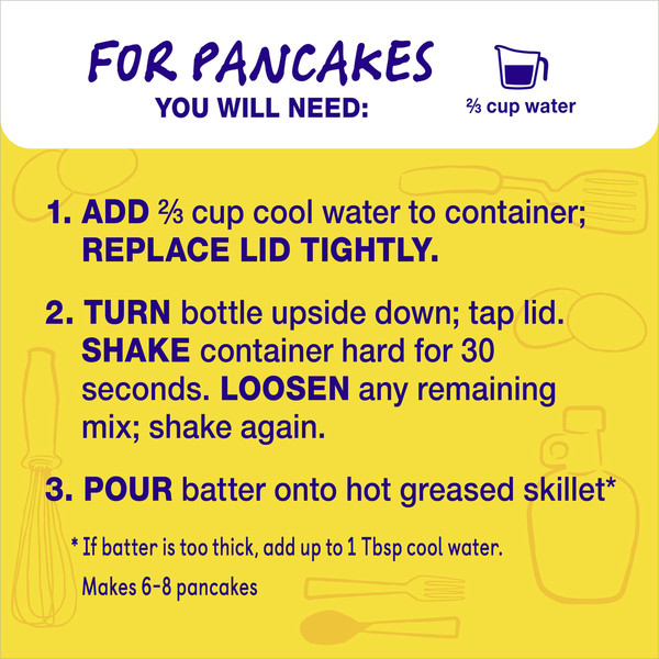 Betty Crocker Bisquick Shake 'n Pour Buttermilk Pancake Mix - Image 4