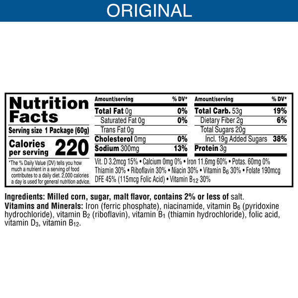 Frosted Flakes Cold Breakfast Cereal Cup, 8 Vitamins and Minerals, Kids Snacks, Original, Cup (1 Cup) - Image 6