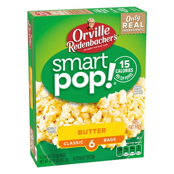 Orville Redenbacher Smart Pop! Butter Popcorn, Microwave Popcorn - Image 2