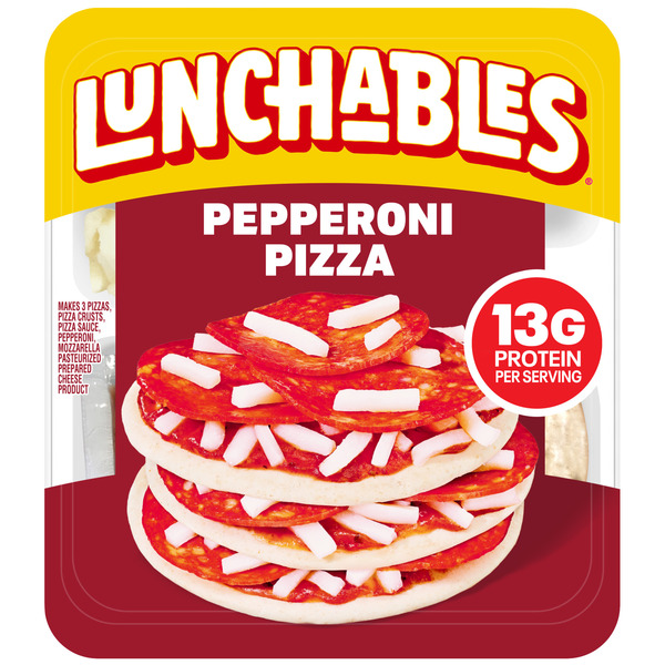 Lunchables Pizza with Pepperoni Kids Lunch Snack Kit