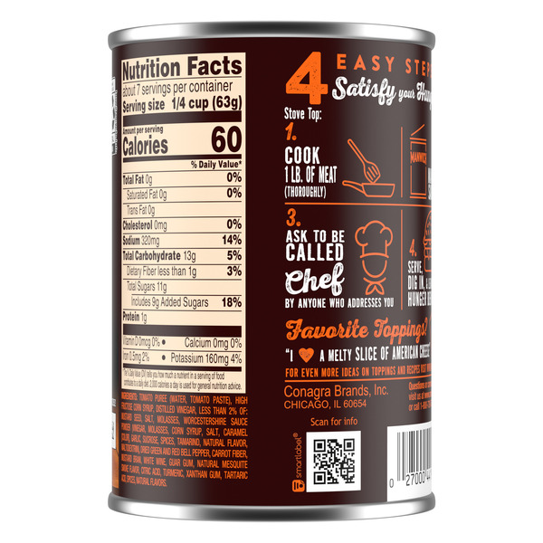 Manwich Sloppy Joe Sauce Bold Flavor Canned Sauce - Image 4