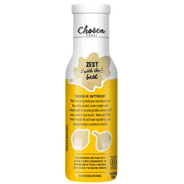 Chosen Foods Lemon Garlic Dressing & Marinade - Image 2