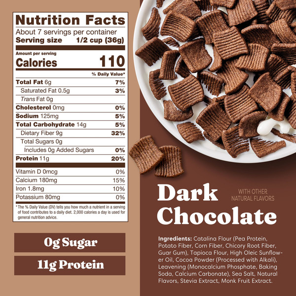 Catalina Crunch Dark Chocolate, Keto Friendly Cereal - Image 3
