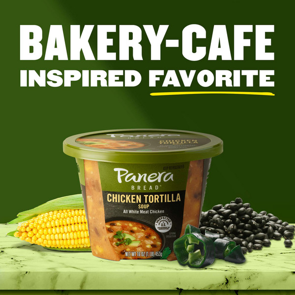 Panera Bread Chicken Tortilla Soup Cup (Gluten Free) - Image 9