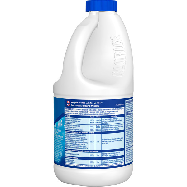 Clorox Disinfecting Bleach, Concentrated Formula, Regular - Image 7