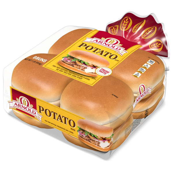 Arnold 8 count, Potato Buns - Image 2