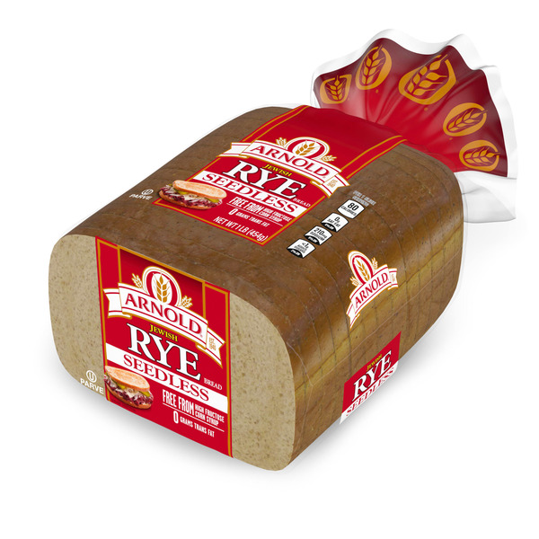 Arnold Seedless Jewish Rye Bread - Image 2