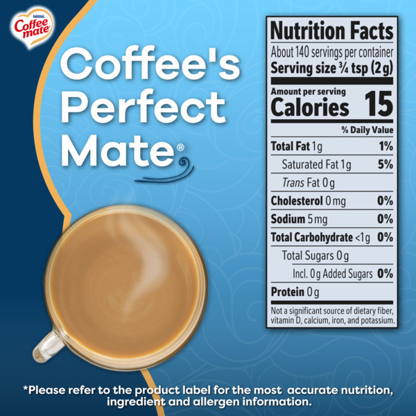 Coffee mate French Vanilla Sugar Free Powder Coffee Creamer - Image 6